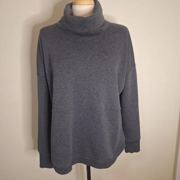Athleta Tops - Athleta mock neck oversized pullover SZ M